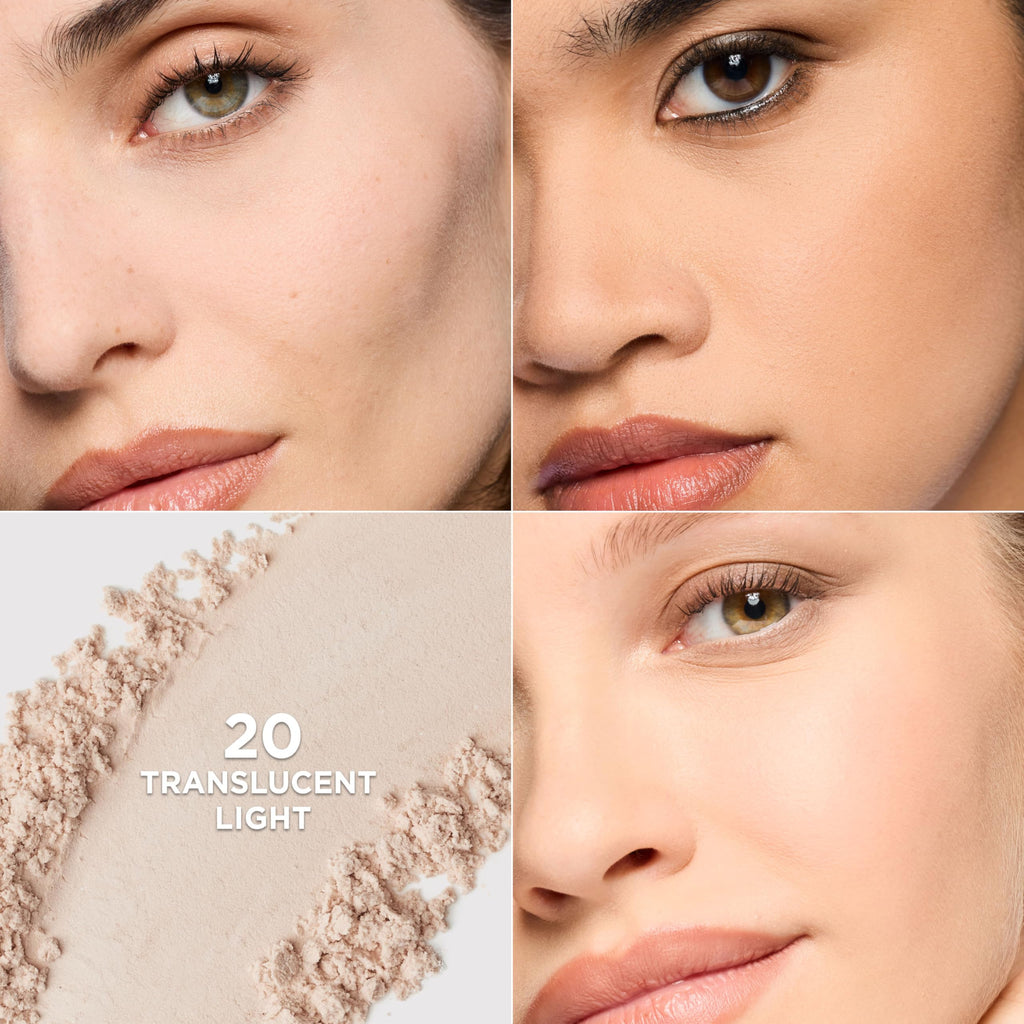 L'Oreal Paris Infallible Blur-fection Longwear Loose Setting Powder, Blurring Face Powder With Up to 24HRs of Wear, Brightening Light Pink, 1 Kit
